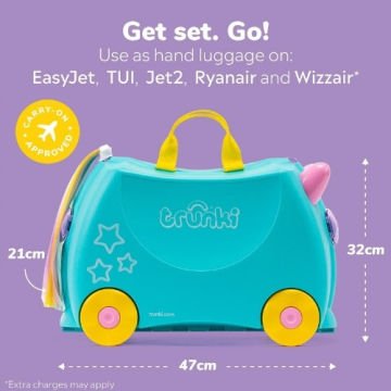 Trunki Çocuk Bavulu - Una Unicorn