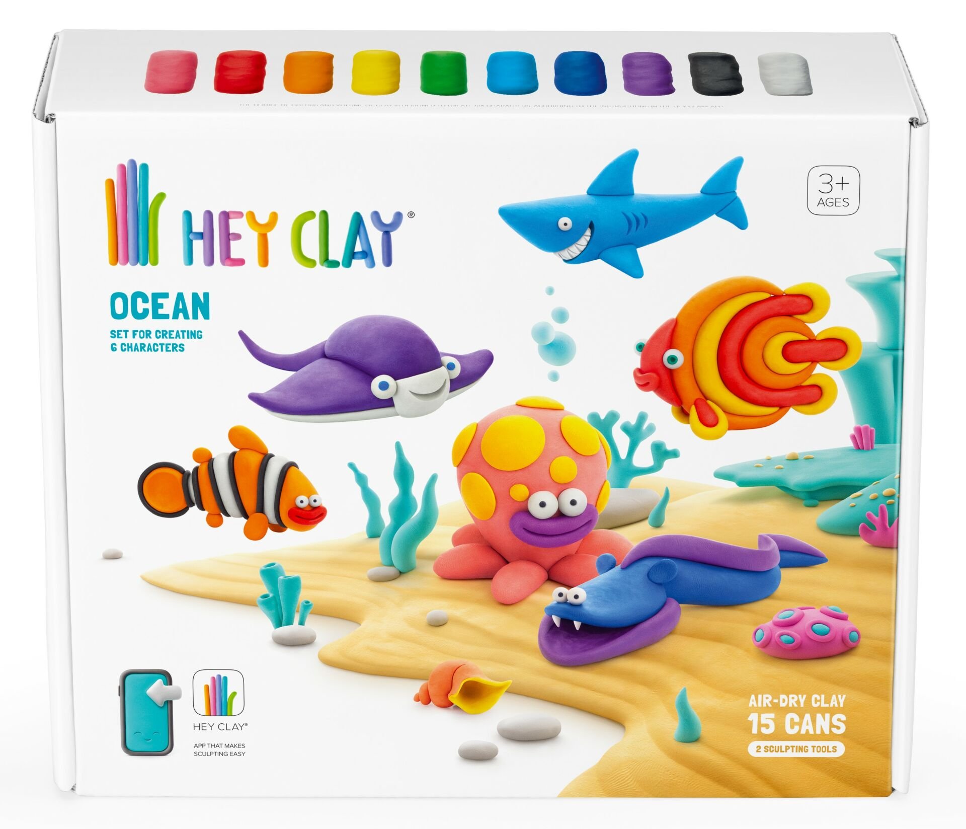 Hey Clay Hava ile Kuruyan Kil (15'li kutu) - Okyanus