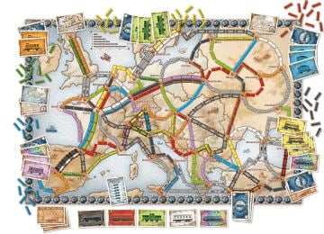 Ticket to Ride Europe Kutu Oyunu