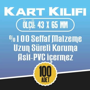Oyun Kartı Kılıfı - 43x65 mm