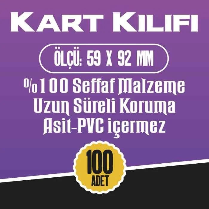 Oyun Kartı Kılıfı - 59x92 mm