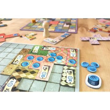 Yamalı Yorgan Kutu Oyunu (Patchwork)
