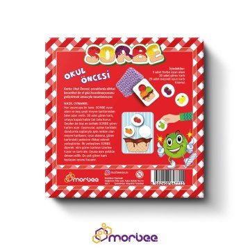 Toptan Kutu Oyunu Morbee Sorbe 3+ Yaş 100 Adet