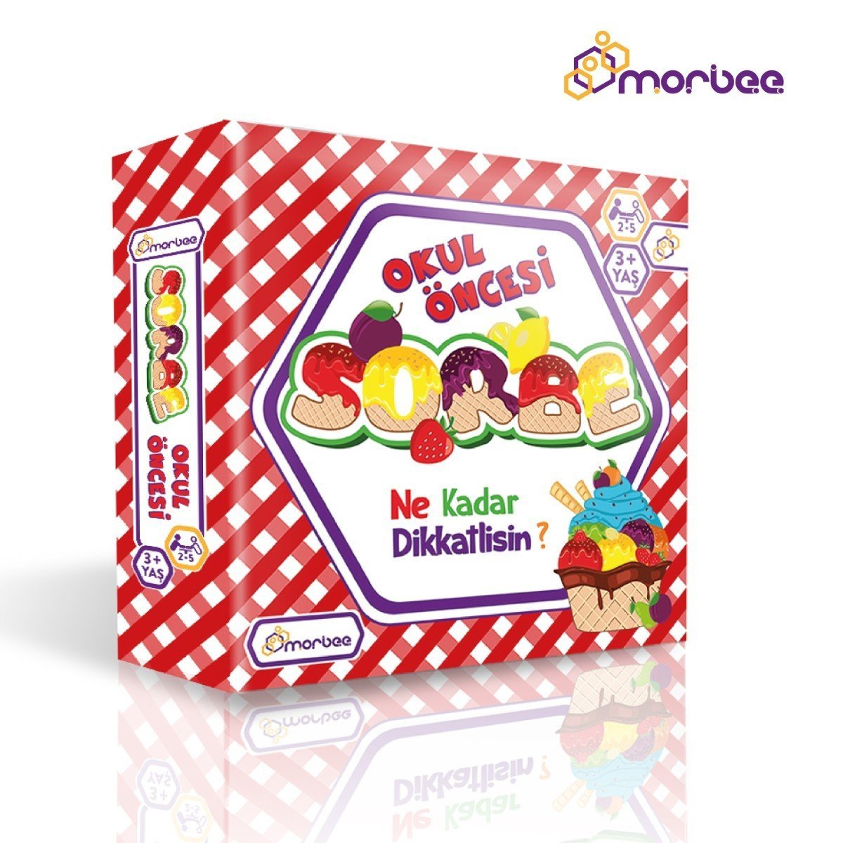 Toptan Kutu Oyunu Morbee Sorbe 3+ Yaş 100 Adet