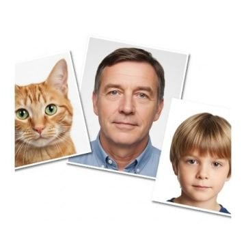 Vesikalık & Biyometrik Fotoğraf Çoğaltma | 20 TL