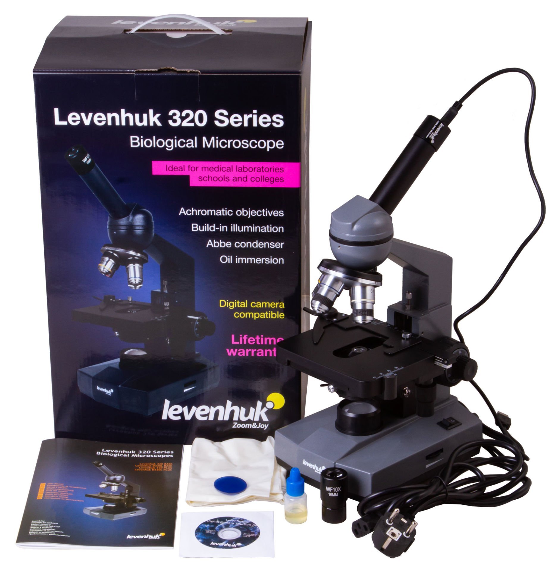 Levenhuk D320L BASE 3M Dijital Monoküler Mikroskop