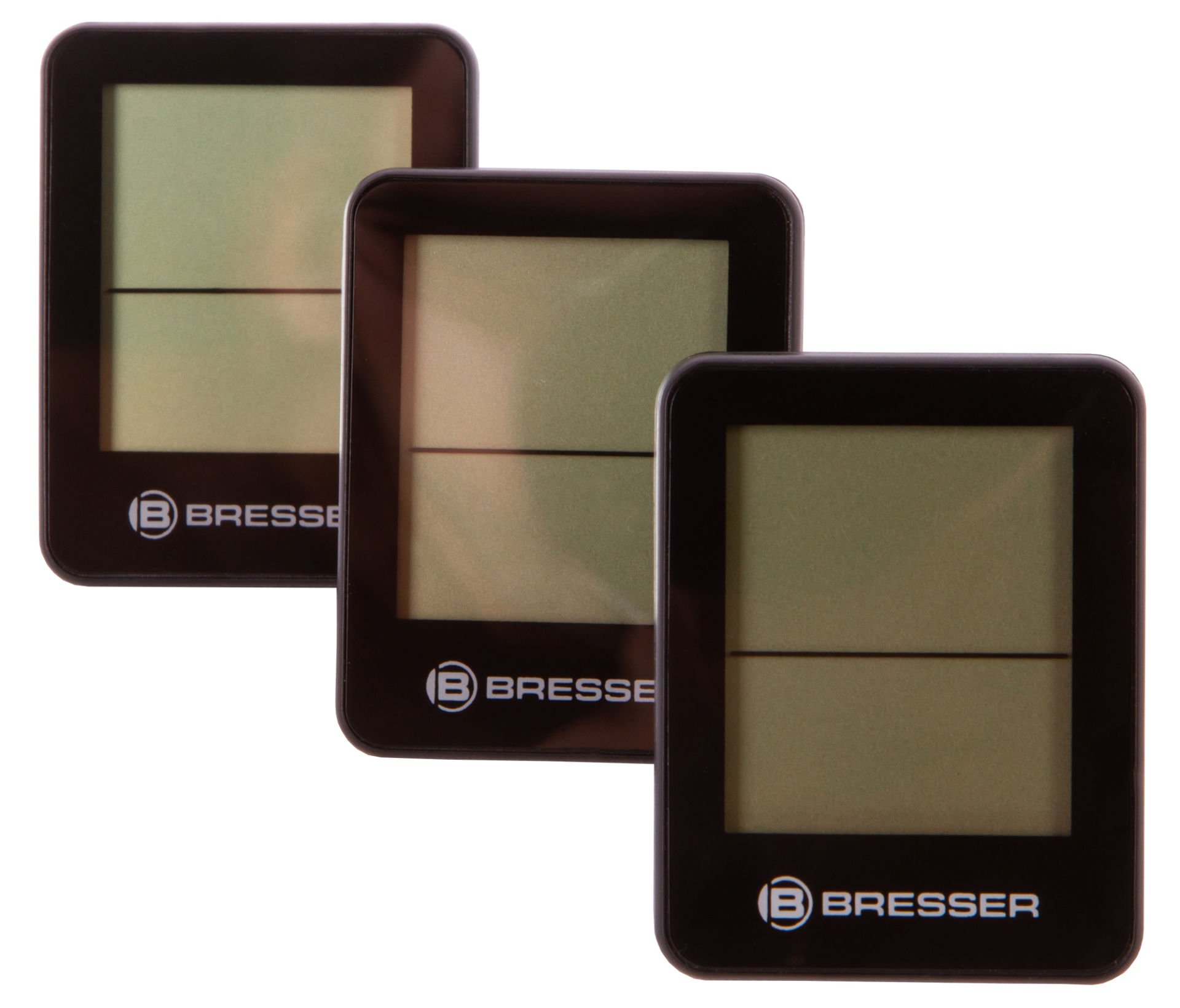 Bresser Temeo Hygro Indicator 3-unit Set, black