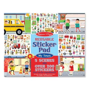 Melissa&Doug Tak Çıkar Çıkartma (Sticker) Kitabı - Benim Şehrim