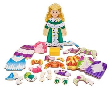 Melissa&Doug Ahşap Mıknatıslı Giydirme - Prenses Elise