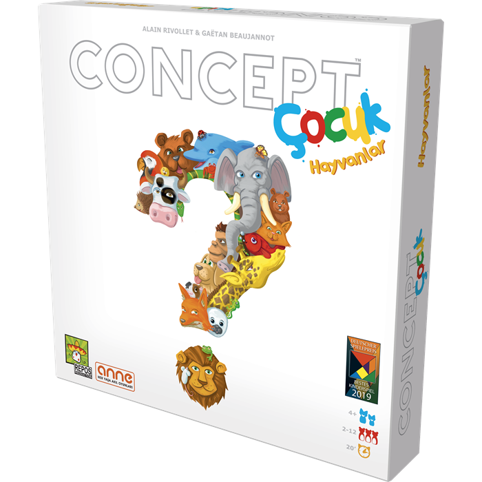 Asmodee Concept Çocuk - Hayvanlar