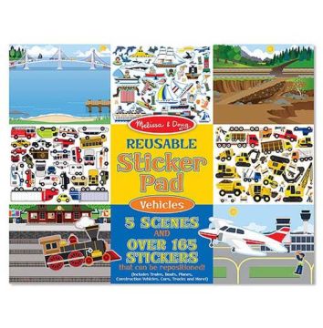 Melissa&Doug Tak Çıkar Çıkartma Kitabı - Araçlar