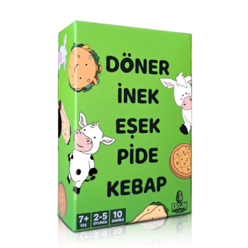 Kuzgun Games Döner İnek Eşek Pide Kebap Kutu Oyunu