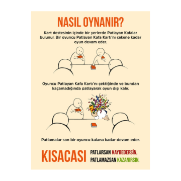 Kuzgun Games Patlayan Kafalar Kutu Oyunu