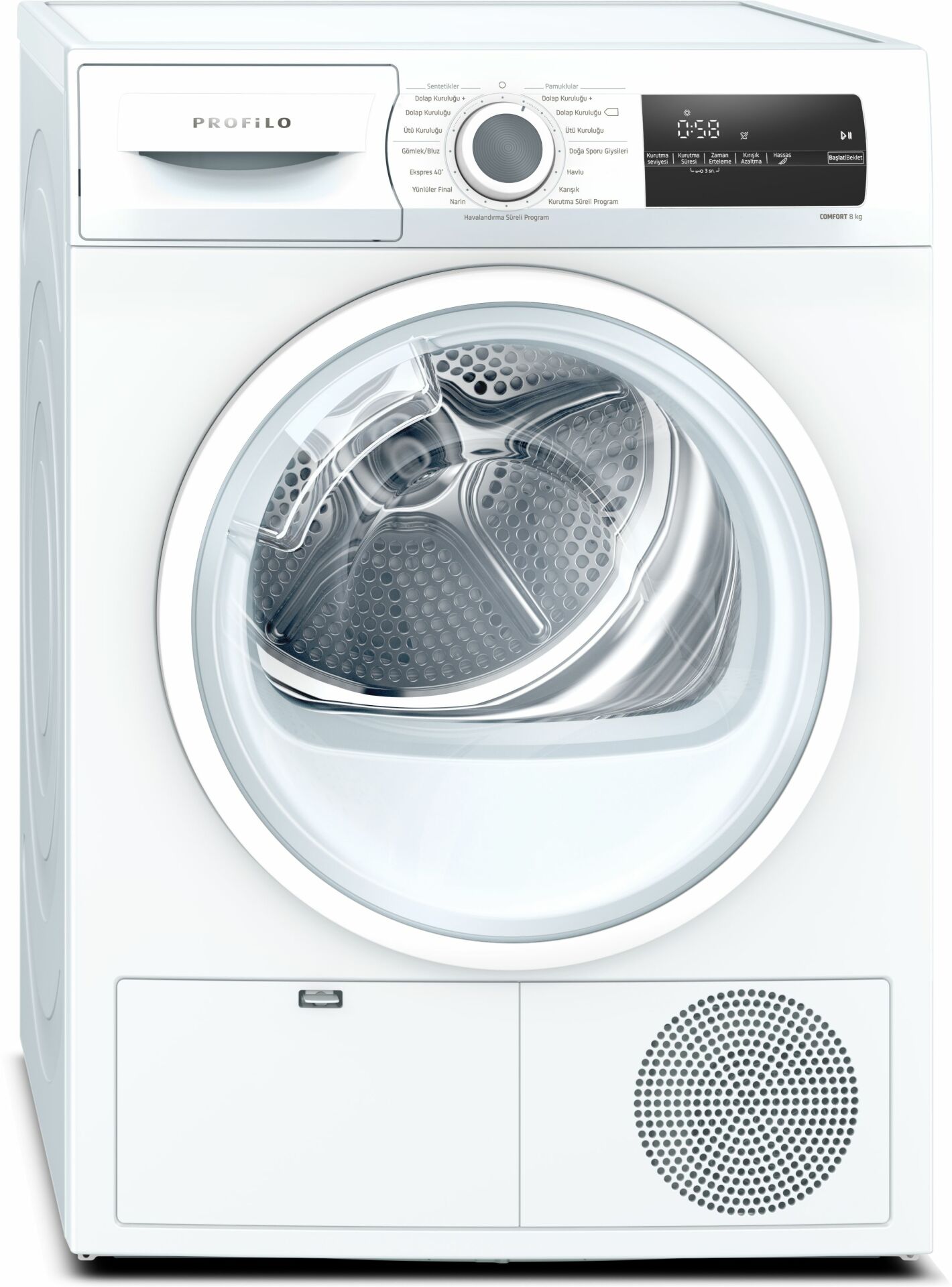 Profilo KM8611HTR 8 kg Kurutma Makinesi