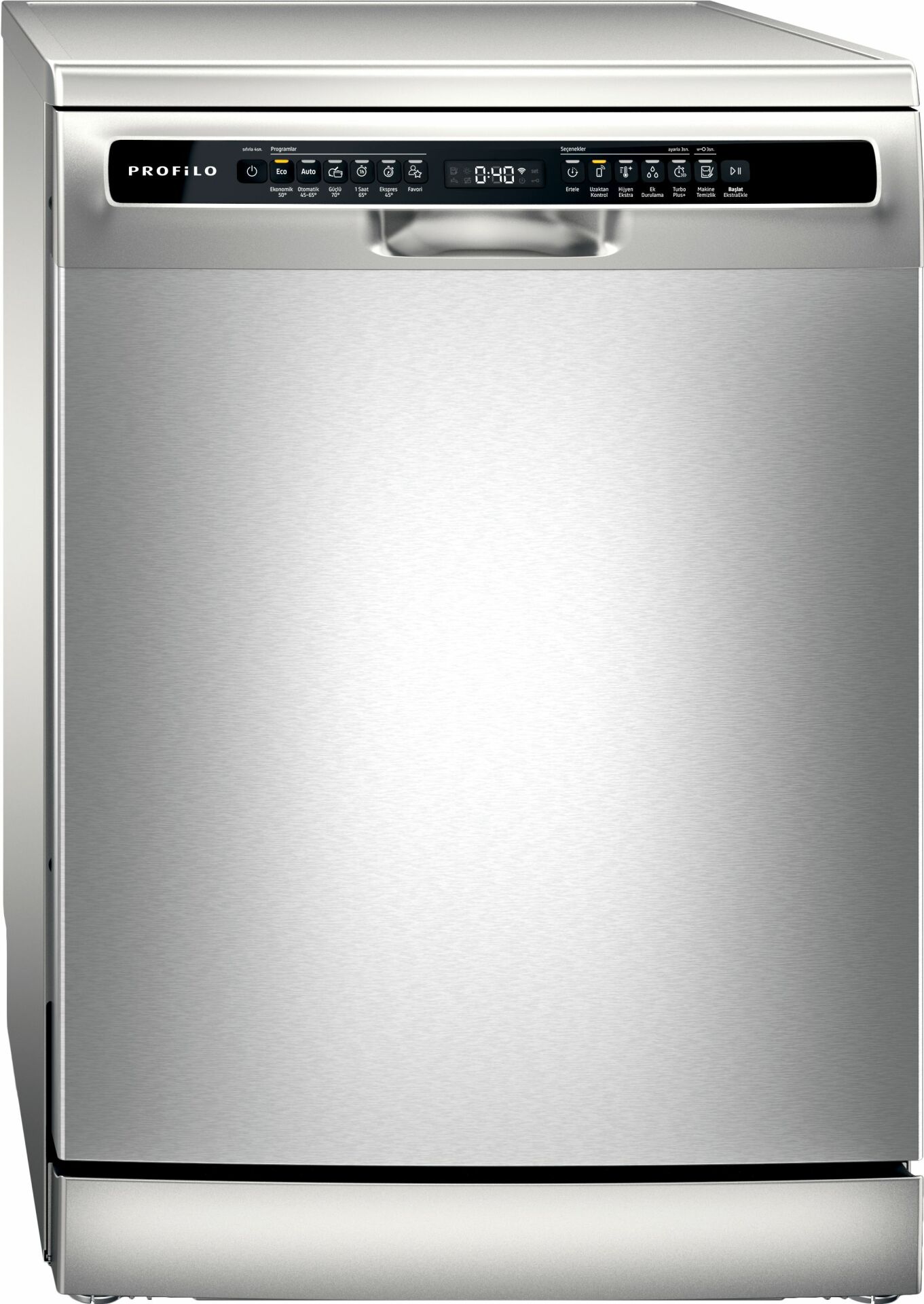 Profilo BMS682V1 6 Programlı HomeConnect Inox Bulaşık Makinesi