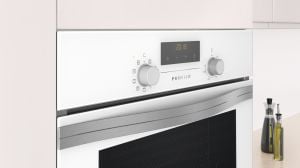 Profilo FRSA325B1 Buhar Destekli Beyaz Ankastre Fırın