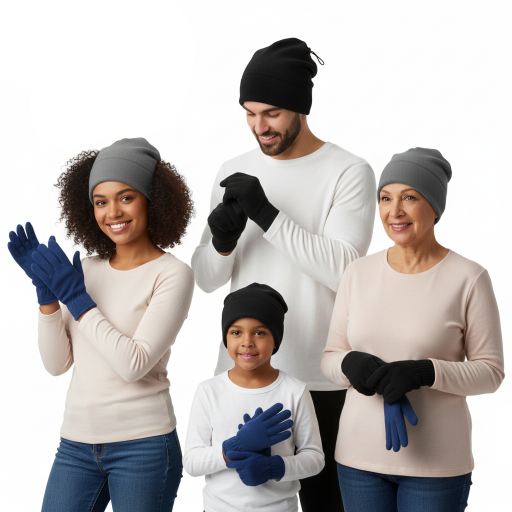 Bere, Eldiven, Şapka, Atkı