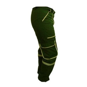 Harmandan Karışım Reflektörlü İş Pantolonu (Yeşil)