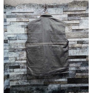 Buriş İş Yeleği Harmandan Karışım Çok Cepli Reflektörlü Yelek