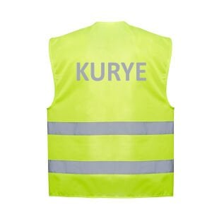 Reflektörlü Kurye İkaz Yeleği