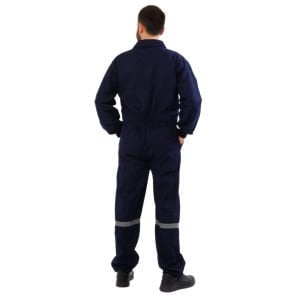 16/12 Gabardin Boy İşçi Tulumu Lacivert