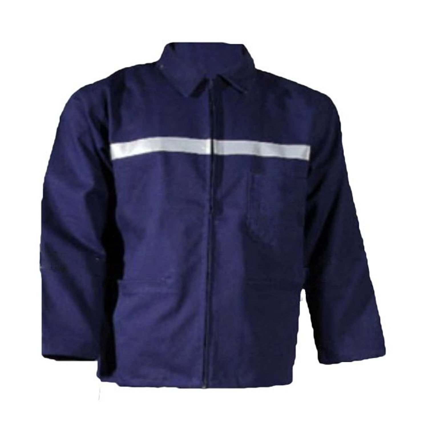 16/12 Gabardin Kapitonesiz Lacivert Yazlık İş Montu