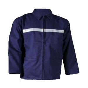16/12 Gabardin Kapitonesiz Lacivert Yazlık İş Montu
