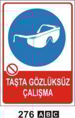 Taşta Gözlüksüz Çalışma