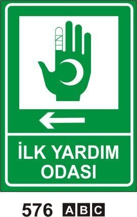 İlk Yardım Odası Sol Ok
