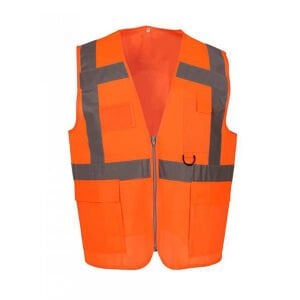 Vento Mühendis ikaz Yeleği Tek Renkli Turuncu