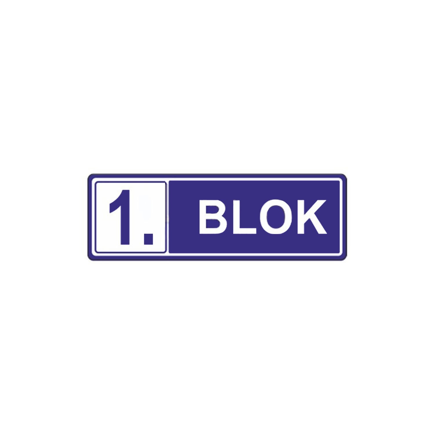 1. Blok Levhası