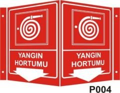 Yangın Hortumu Panoromik Levha (35x56cm)