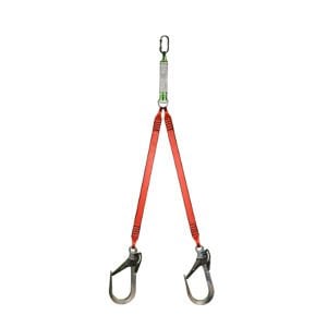 Eksed EKS-240-3 Şok Emicili Çift Bacaklı Kolonlu Halat 54 MM - 1.20 MT