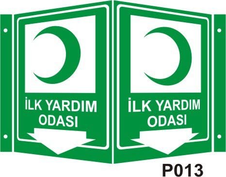 İlk Yardım Odası Panoromik Levha (35x56cm)