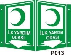 İlk Yardım Odası Panoromik Levha (35x56cm)