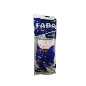 Faba EP-1302 Mavi 3/4 Kaplı Örme Nitril Eldiven