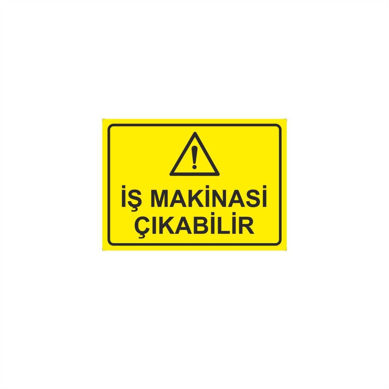 İş Makinası Çıkabilir Levhası