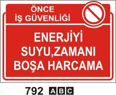 Enerjiyi Suyu Zamanı Boşa Harcama Levhası 35x50 cm Sac (Galvaniz) 0,50 mm Güncel Fiyat ve Stok Sorunuz
