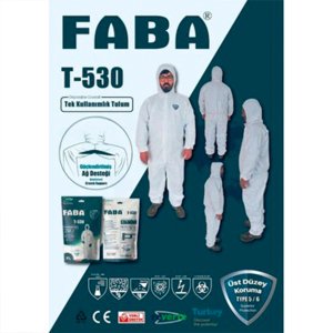 Faba T-530 Üst Düzey Koruyucu Tulum