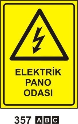 Elektrik Pano Odası 25x35 cm PVC (Plastik) 0,50 mm