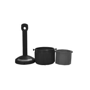 BBU Dış Mekan Küllüğü Söndürmatik Siyah