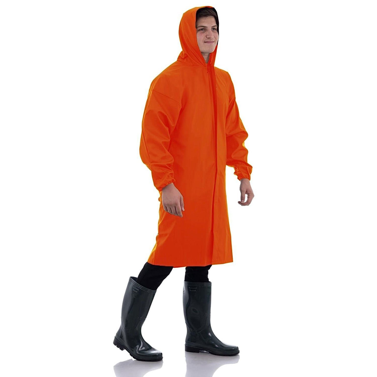 Balıkçı Pardesü Yağmurluk Turuncu Renk