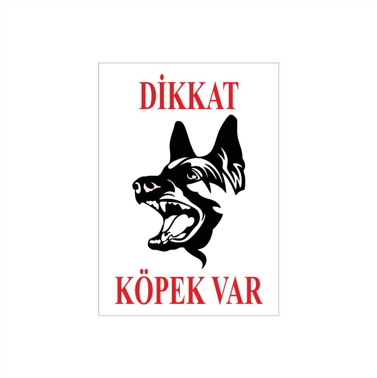 Dikkat Köpek Var Levhası - 5 25x35 cm Sac (Galvaniz) 0,50 mm Güncel Fiyat ve Stok Sorunuz