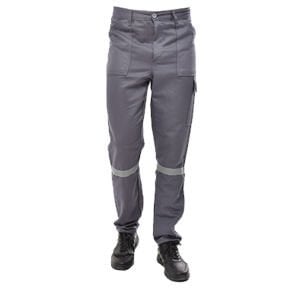 Buriş 16/12 Gabardin Yazlık İş Pantolonu Gri Renk