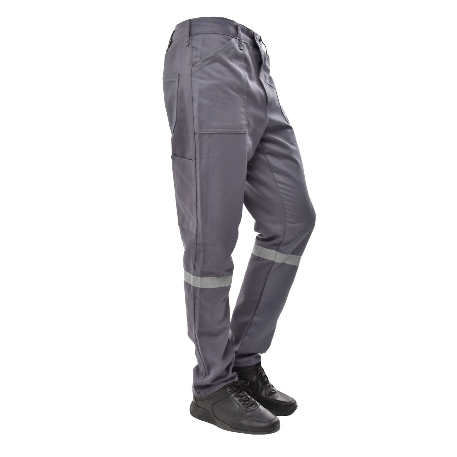 Buriş 16/12 Gabardin Yazlık İş Pantolonu Gri Renk