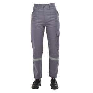 Buriş 16/12 Gabardin Yazlık İş Pantolonu Gri Renk