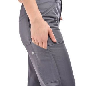Buriş 16/12 Gabardin Yazlık İş Pantolonu Gri Renk