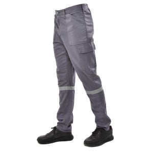 Buriş 16/12 Gabardin Yazlık İş Pantolonu Gri Renk