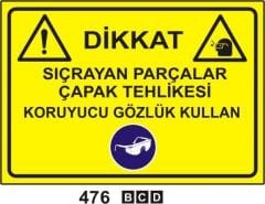 Sıçrayan Parçalar Çapak Tehlikesi