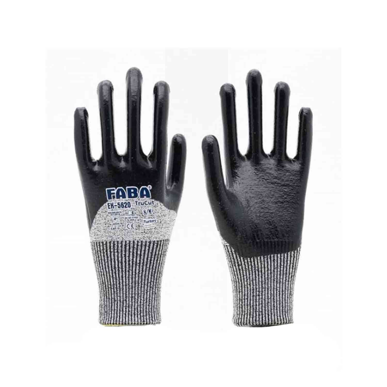 Faba TruCut EK-5620 3/4 Kaplı Kesilme Dirençli İş Eldiveni